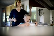 Jonas gør sig klar til første skoledag2
