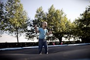 Jonas gør sig klar til første skoledag11